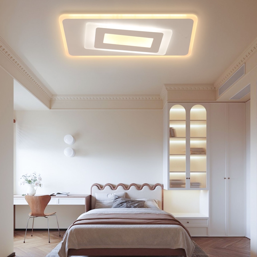 Brilagi - LED Dimmable ceiling light MODERN LED/51W/230V 2700-6500K + remote control