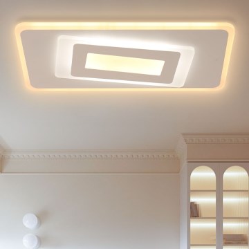 Brilagi - LED Dimmable ceiling light MODERN LED/51W/230V 2700-6500K + remote control