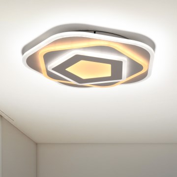 Brilagi - LED Dimmable ceiling light MODERN LED/64W/230V 2700-6500K d. 40 cm + remote control