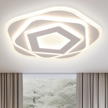 Brilagi - LED Dimmable ceiling light MODERN LED/64W/230V 2700-6500K + remote control