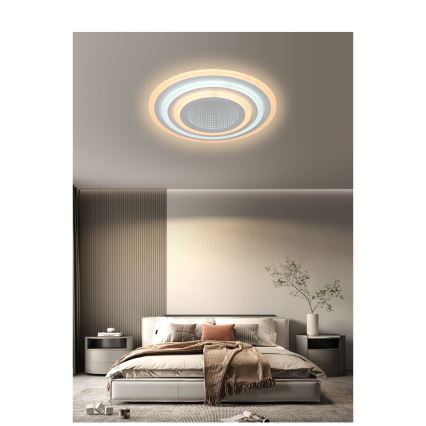 Brilagi - LED Dimmable ceiling light MODERN LED/70W/230V 2700-6500K + remote control