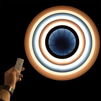 Brilagi - LED Dimmable ceiling light MODERN LED/70W/230V 2700-6500K + remote control