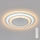 Brilagi - LED Dimmable ceiling light MODERN LED/70W/230V 2700-6500K + remote control
