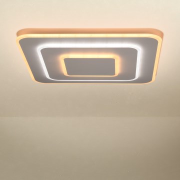 Brilagi - LED Dimmable ceiling light MODERN LED/72W/230V 2700-6500K 46,6x46,6 cm + remote control