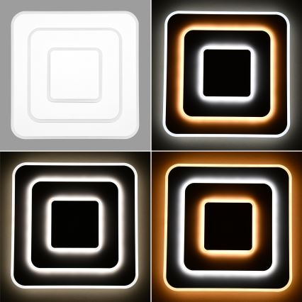 Brilagi - LED Dimmable ceiling light MODERN LED/72W/230V 2700-6500K 46,6x46,6 cm + remote control
