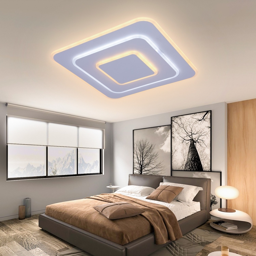 Brilagi - LED Dimmable ceiling light MODERN LED/72W/230V 2700-6500K + remote control