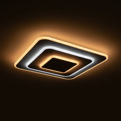 Brilagi - MODERN LED Dimmable Ceiling Light/72W/230V 3000-6000K 46.6x46.6 cm + Remote Control