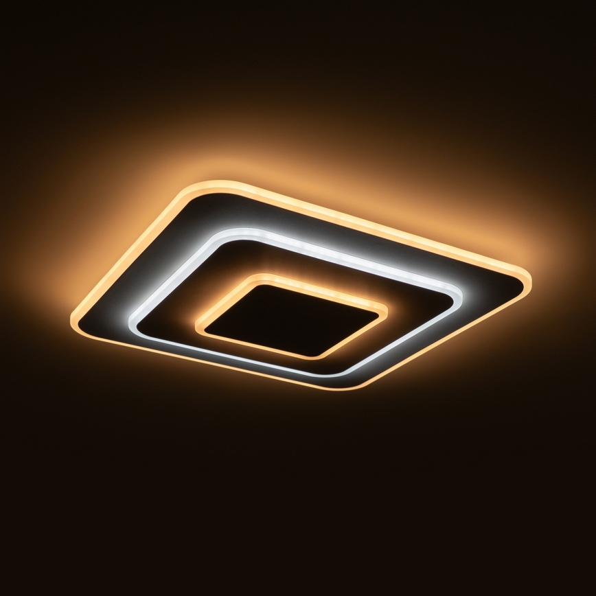 Brilagi - MODERN LED Dimmable Ceiling Light/72W/230V 3000-6000K 46.6x46.6 cm + Remote Control