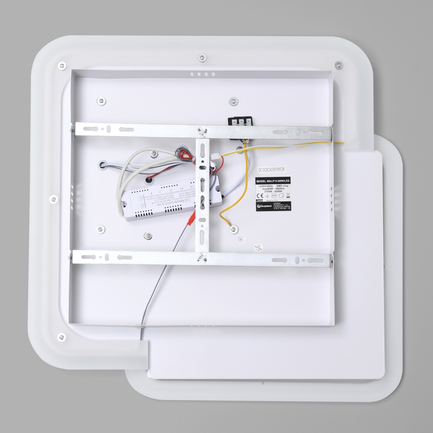 Brilagi - LED Dimmable ceiling light MODERN LED/80W/230V 2700-6500K 52,5x52,5 cm + remote control