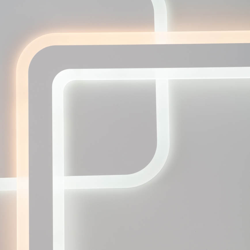 Brilagi - LED Dimmable ceiling light MODERN LED/80W/230V 2700-6500K 52,5x52,5 cm + remote control