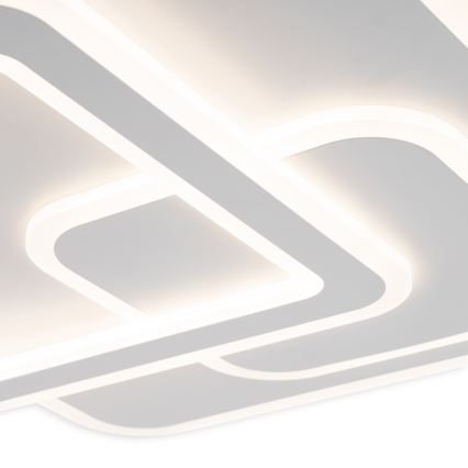 Brilagi - LED Dimmable ceiling light MODERN LED/80W/230V 2700-6500K 52,5x52,5 cm + remote control