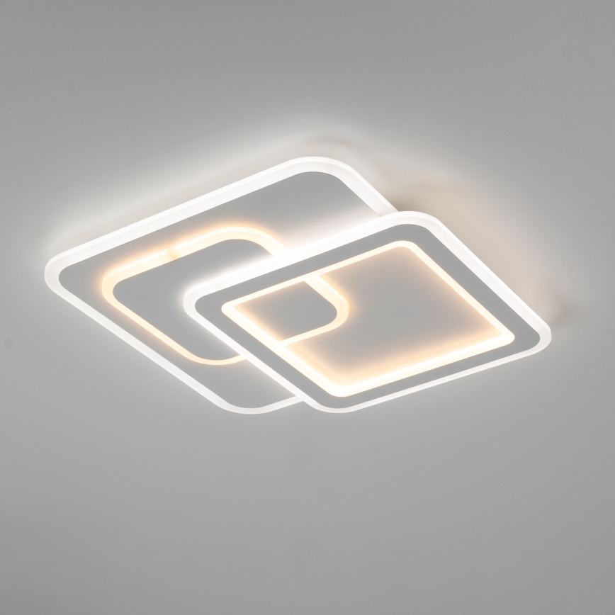 Brilagi - LED Dimmable ceiling light MODERN LED/80W/230V 2700-6500K 52,5x52,5 cm + remote control