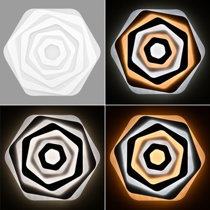 Brilagi - LED Dimmable ceiling light MODERN LED/85W/230V 2700-6500K d. 53 cm + remote control