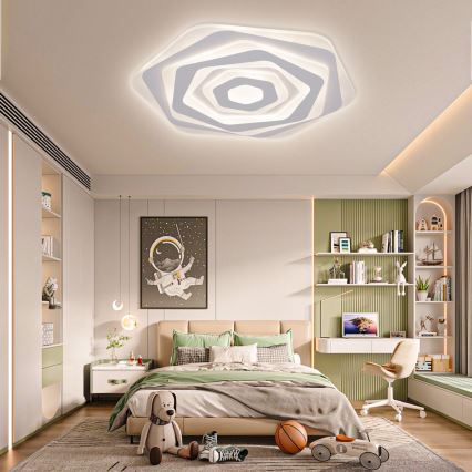 Brilagi - LED Dimmable ceiling light MODERN LED/85W/230V 2700-6500K + remote control