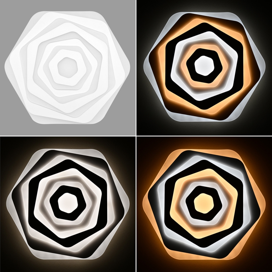 Brilagi - LED Dimmable ceiling light MODERN LED/85W/230V 2700-6500K d. 53 cm + remote control