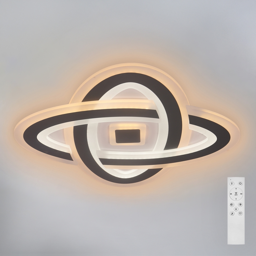 Brilagi - LED Dimmable ceiling light MODERN LED/90W/230V 2700-6500K 48x48 cm+ remote control