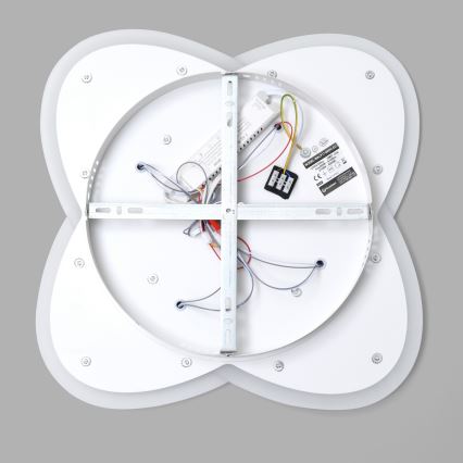 Brilagi - LED Dimmable ceiling light MODERN LED/90W/230V 2700-6500K 48x48 cm+ remote control
