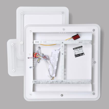 Brilagi - LED Dimmable ceiling light MODERN LED/93W/230V 2700-6500K 48,5x48,5 cm + remote control