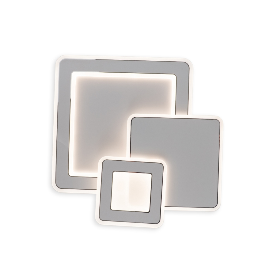 Brilagi - LED Dimmable ceiling light MODERN LED/93W/230V 2700-6500K 48,5x48,5 cm + remote control