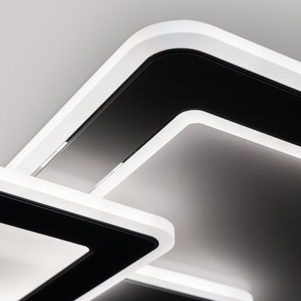 Brilagi - LED Dimmable ceiling light MODERN LED/93W/230V 2700-6500K 48,5x48,5 cm + remote control