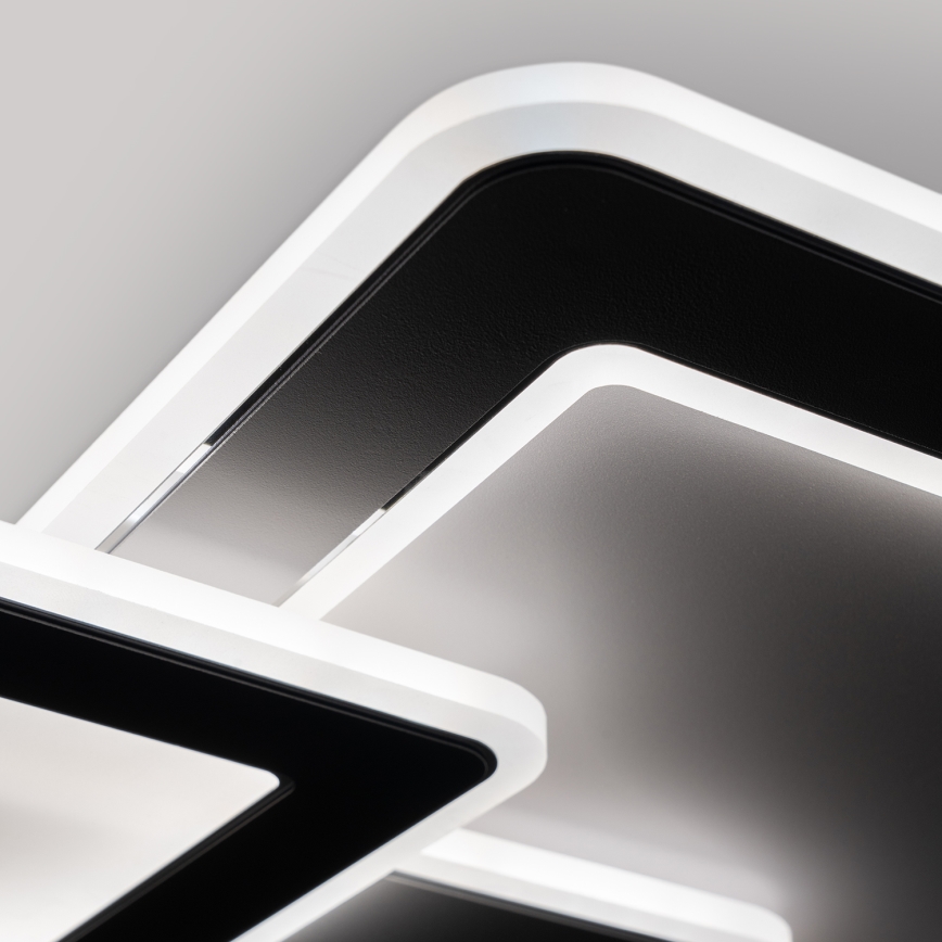 Brilagi - LED Dimmable ceiling light MODERN LED/93W/230V 2700-6500K 48,5x48,5 cm + remote control