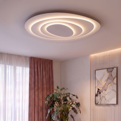 BRILAGI - LED Dimmable ceiling light MODERN MAXI LED/105W/230V 3000-6000K 83,5x100 cm + remote control