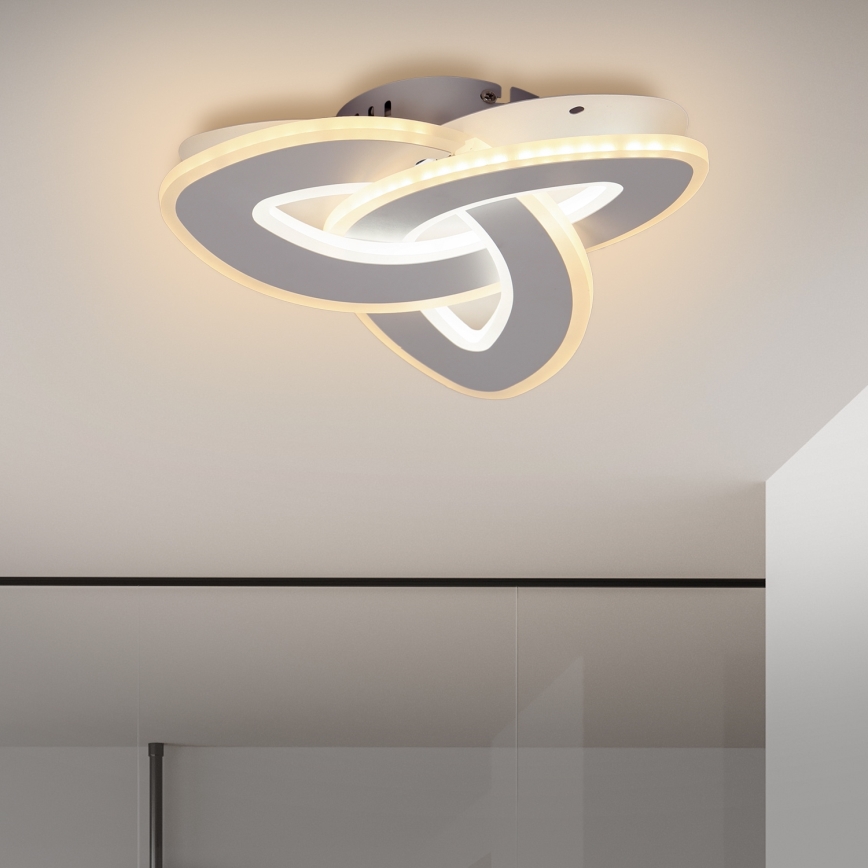 Brilagi - LED Dimmable ceiling light MODERN MINI LED/49W/230V 3000/4000/6000K 30x30 cm + remote control