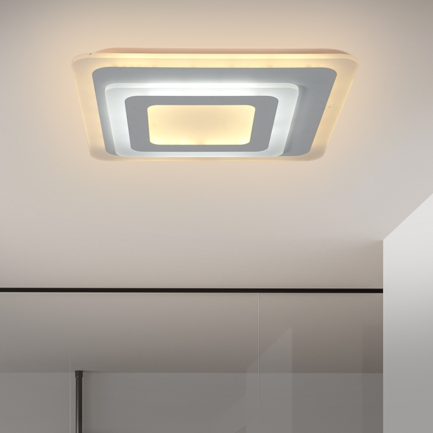 Brilagi - LED Dimmable ceiling light MODERN MINI LED/65W/230V 3000/4000/6000K 37x37 cm + remote control