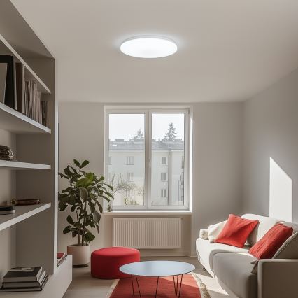 Brilagi - LED Dimmable ceiling light OPAL LED/24W/230V  3000/4000/6500K + remote control