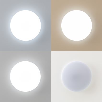 Brilagi - LED Dimmable ceiling light OPAL LED/24W/230V  3000/4000/6500K + remote control