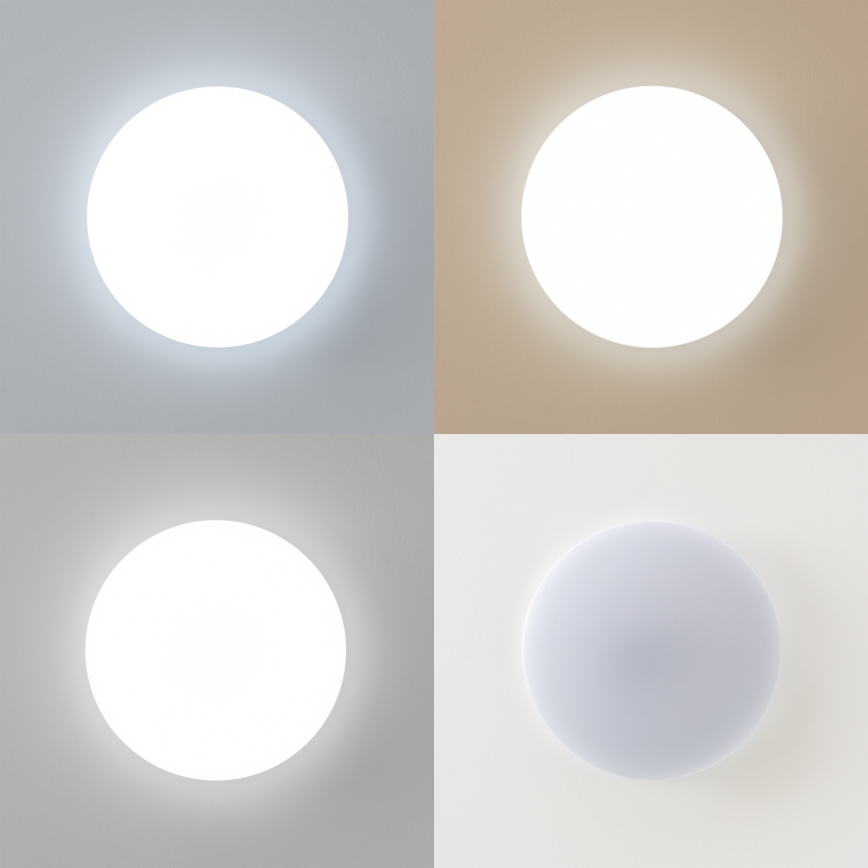 Brilagi - LED Dimmable ceiling light OPAL LED/24W/230V  3000/4000/6500K + remote control