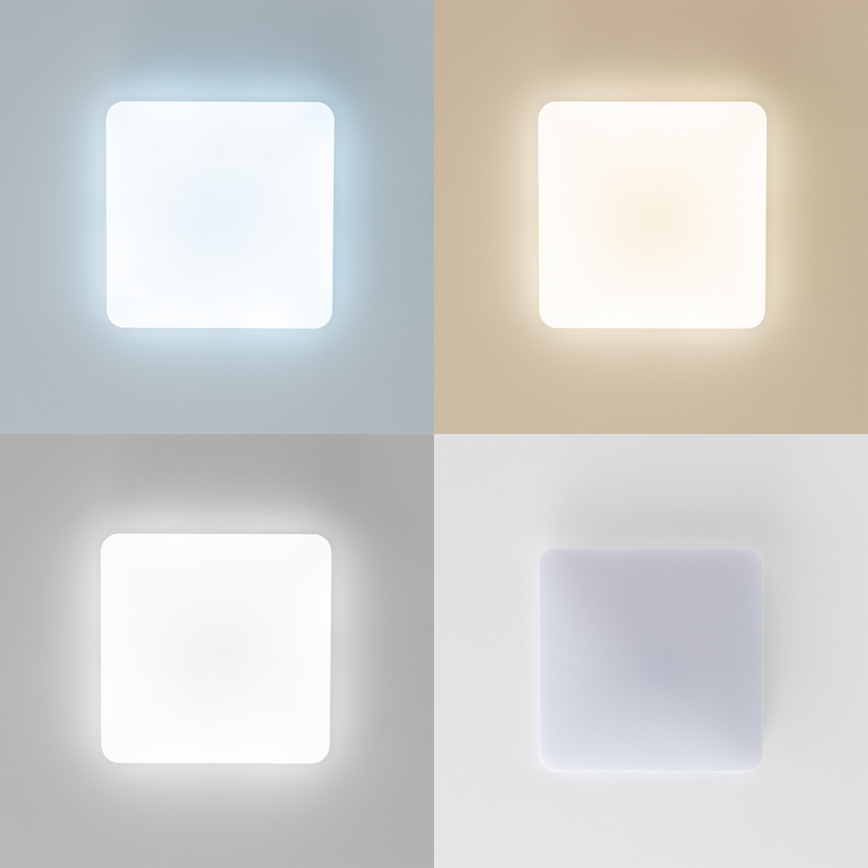 Brilagi - LED Dimmable ceiling light OPAL LED/24W/230V 3000/4000/6500K + remote control