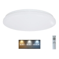 Brilagi - LED Dimmable ceiling light OPAL LED/24W/230V  3000/4000/6500K + remote control
