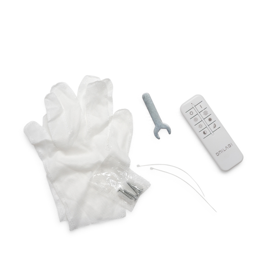 Brilagi - LED Dimmable ceiling light ORBITS LED/49W/230V 3000-6000K + remote control