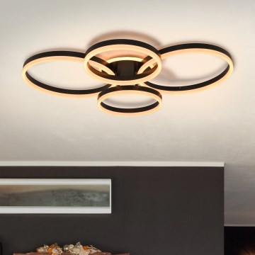 Brilagi - LED Dimmable ceiling light ORBITS LED/52W/230V 3000/4000/6000K + remote control