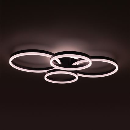 Brilagi - LED Dimmable ceiling light ORBITS LED/52W/230V 3000-6000K + remote control