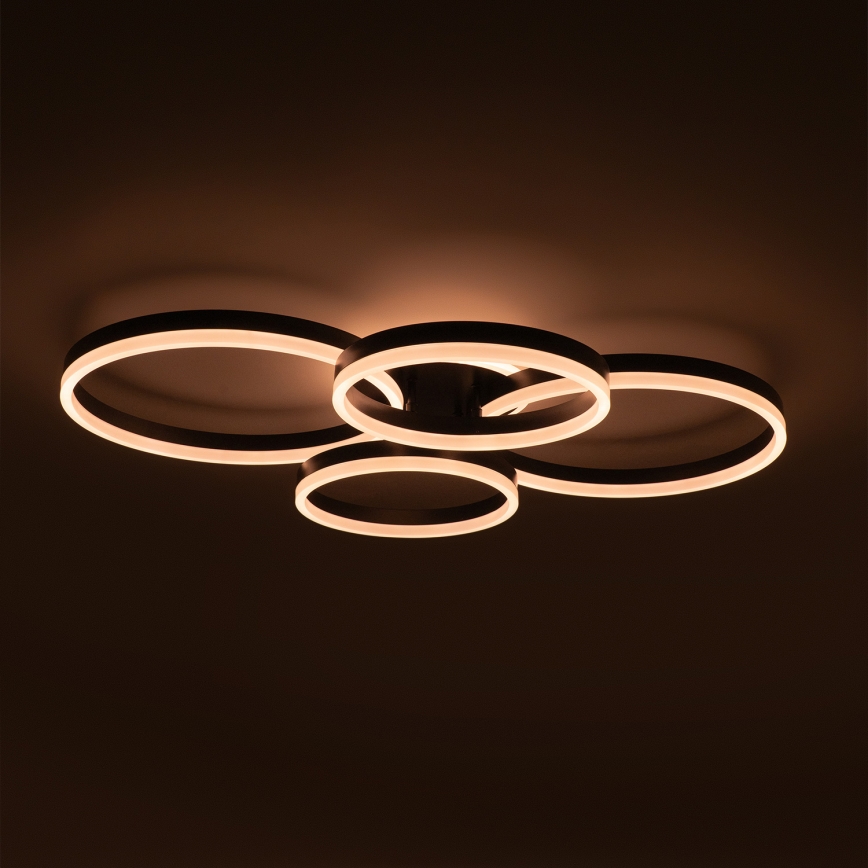 Brilagi - LED Dimmable ceiling light ORBITS LED/52W/230V 3000-6000K + remote control