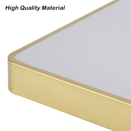 Brilagi - LED Dimmable Ceiling Light POOL LED/36W/230V 3000-6000K 40x40 cm Gold + Remote Control