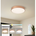 BRILAGI - LED Dimmable ceiling light POOL LED/48W/230V 3000-6000K Ø 40 cm copper + remote control