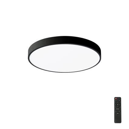 Brilagi - LED Dimmable Ceiling Light POOL LED/60W/230V 3000-6000K 60 cm Black + Remote