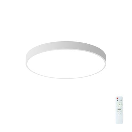 Brilagi - LED Dimmable Ceiling Light POOL LED/60W/230V 3000-6000K 60 cm White + Remote Control