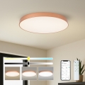 BRILAGI - LED Dimmable ceiling light POOL SMART LED/100W/230V 3000-6000K pr. 80 cm Wi-Fi Tuya copper + remote control