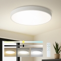 Brilagi - LED Dimmable Ceiling Light POOL SMART LED/100W/230V 3000-6000K Ø 80 cm Wi-Fi Tuya white + remote control
