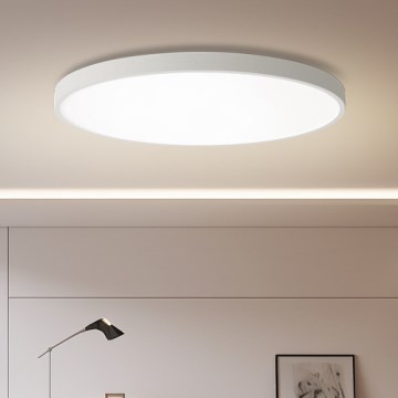 Brilagi - LED Dimmable Ceiling Light POOL SMART LED/128W/230V 3000-6000K 100 cm Wi-Fi Tuya White + Remote Control