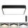 Brilagi - LED Dimmable ceiling light POOL SQUARE LED/36W/230V 3000-6000K 40x40 cm black + remote control