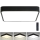 Brilagi - LED Dimmable ceiling light POOL SQUARE LED/48W/230V 3000-6000K 50x50 cm black + remote control