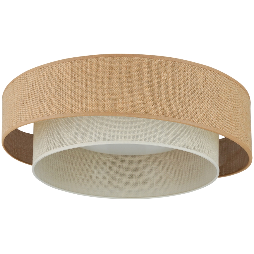 Brilagi - LED Dimmable ceiling light SHINE LED/24W/230V d. 60 cm 3000/4000/6500K beige/creamy + remote control