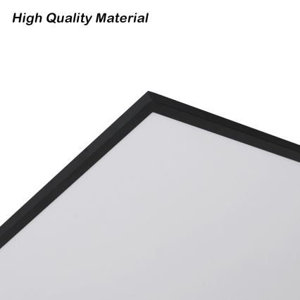 BRILAGI - LED Dimmable Ceiling Light SLIMFRAME LED/80W/230V 120x60 cm 3000-6000K Black + remote control