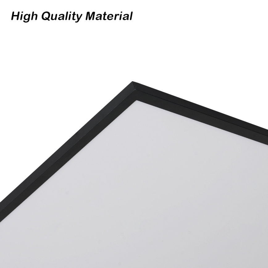 BRILAGI - LED Dimmable Ceiling Light SLIMFRAME LED/80W/230V 120x60 cm 3000-6000K Black + remote control