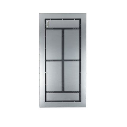 BRILAGI - LED Dimmable Ceiling Light SLIMFRAME LED/80W/230V 120x60 cm 3000-6000K Black + remote control